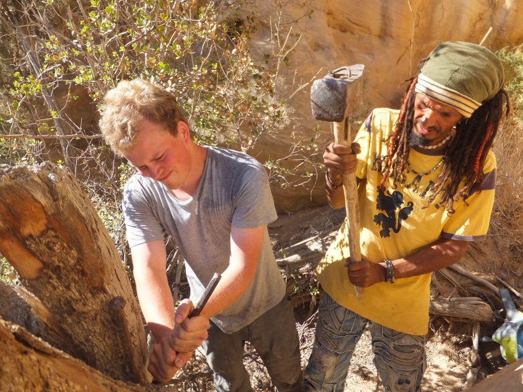 Meeting a travel buddy while Couchsurfing in Jordan