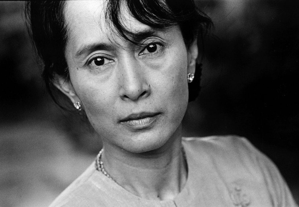 Aung San Suu Kyi - a major political figure in modern Myanmar