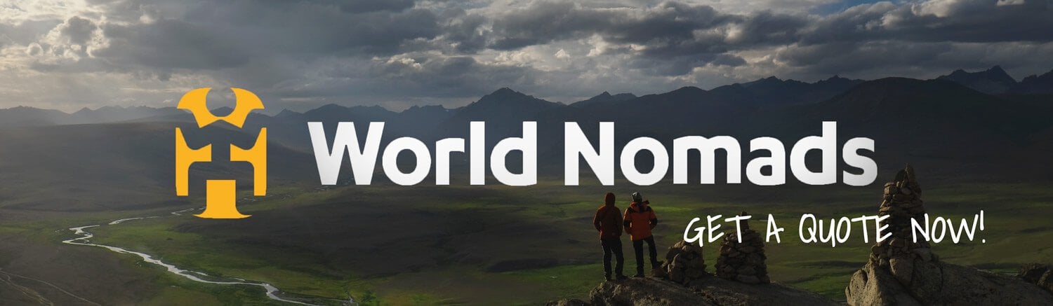 bannière d'assurance de World Nomads