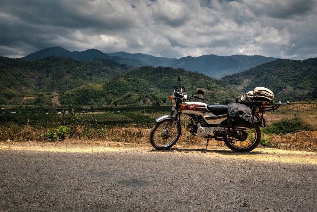 A backpacker's motorbike rental in Myanmar