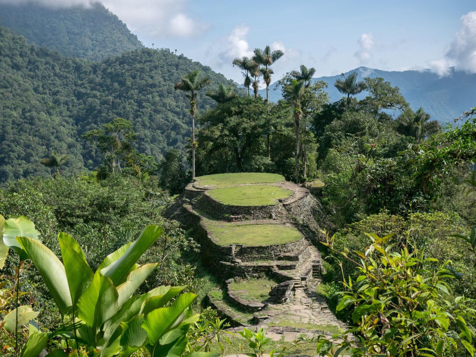 trek to the lost city of colombia