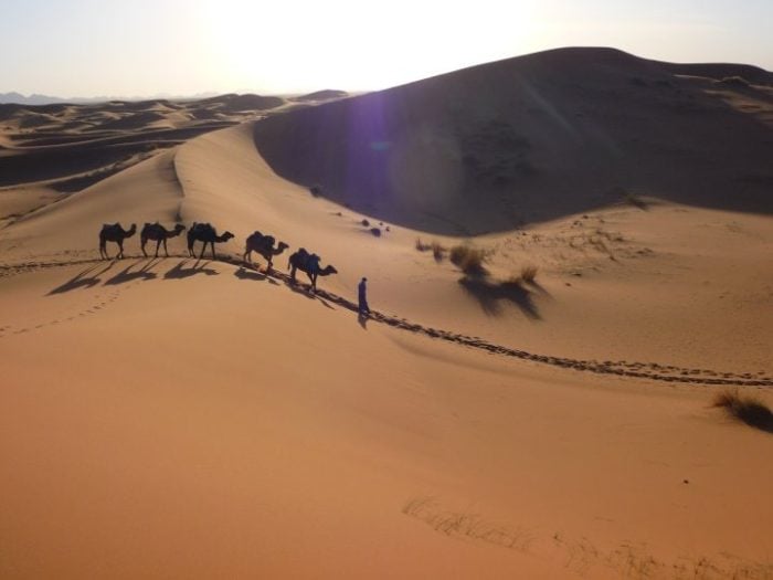 Backpacking Dubai