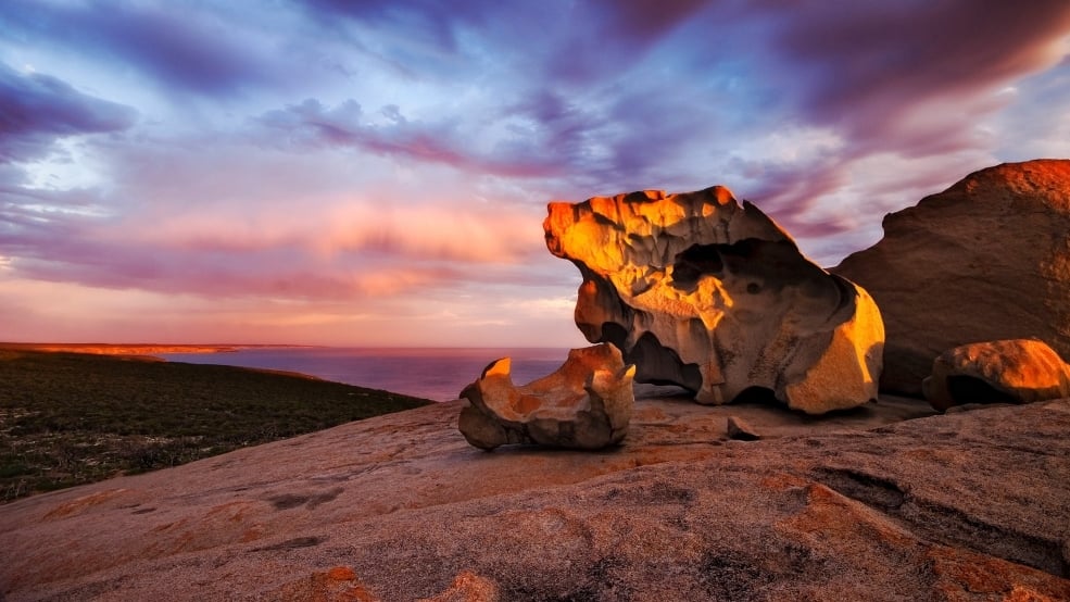 Kangaroo Island off the coast of Australia