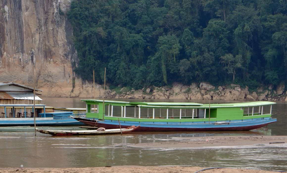 Slow boat to Luang Prabang in Laos