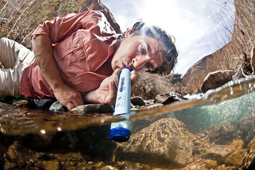 LifeStraws are an important safety camping checklist item