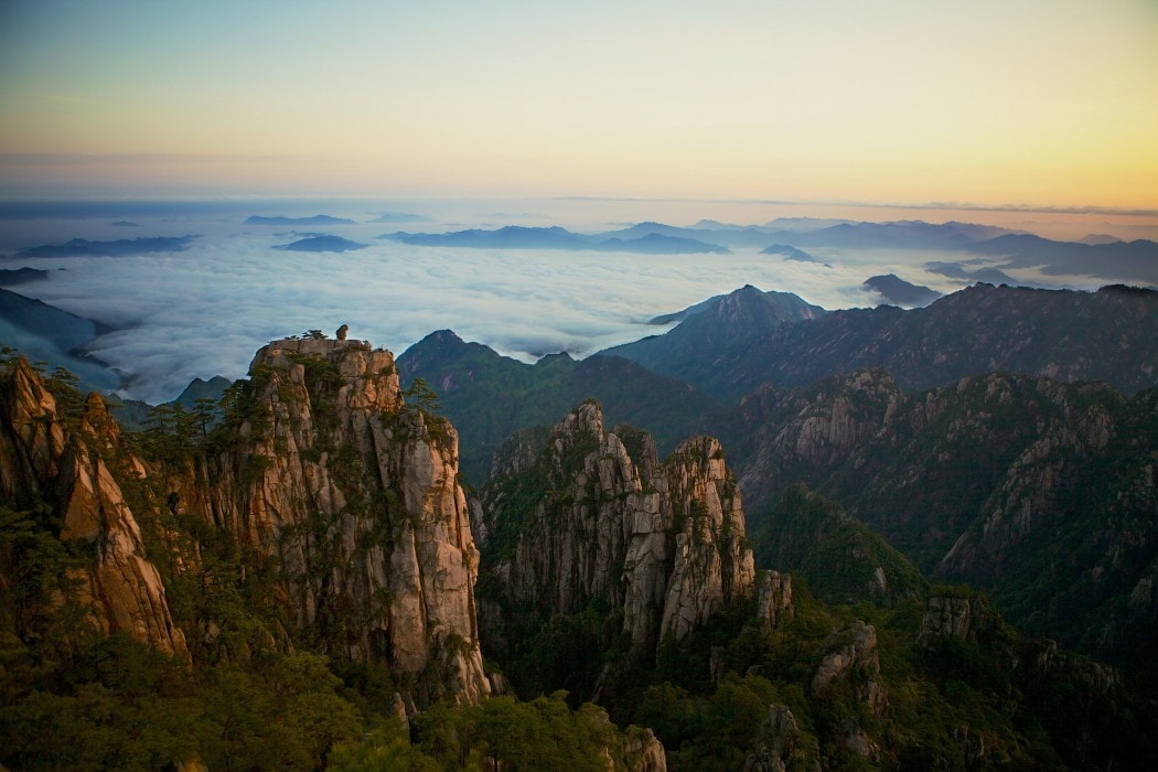 yellow mountains