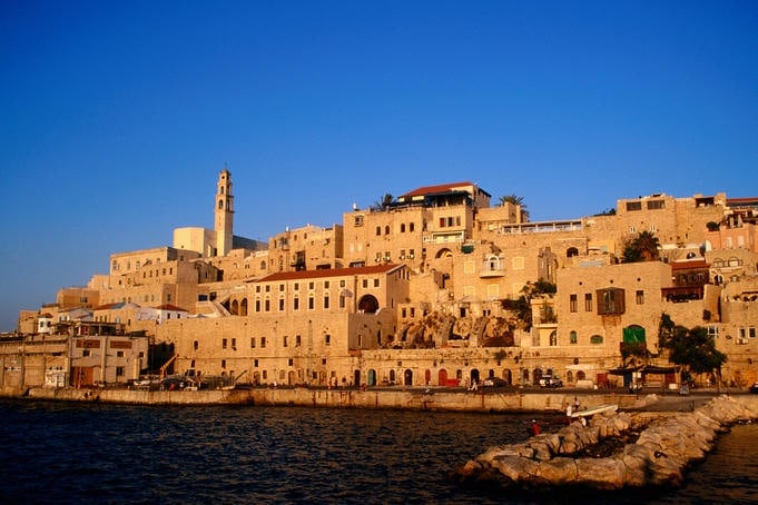 The Jaffa neighbourhood of Tel Aviv