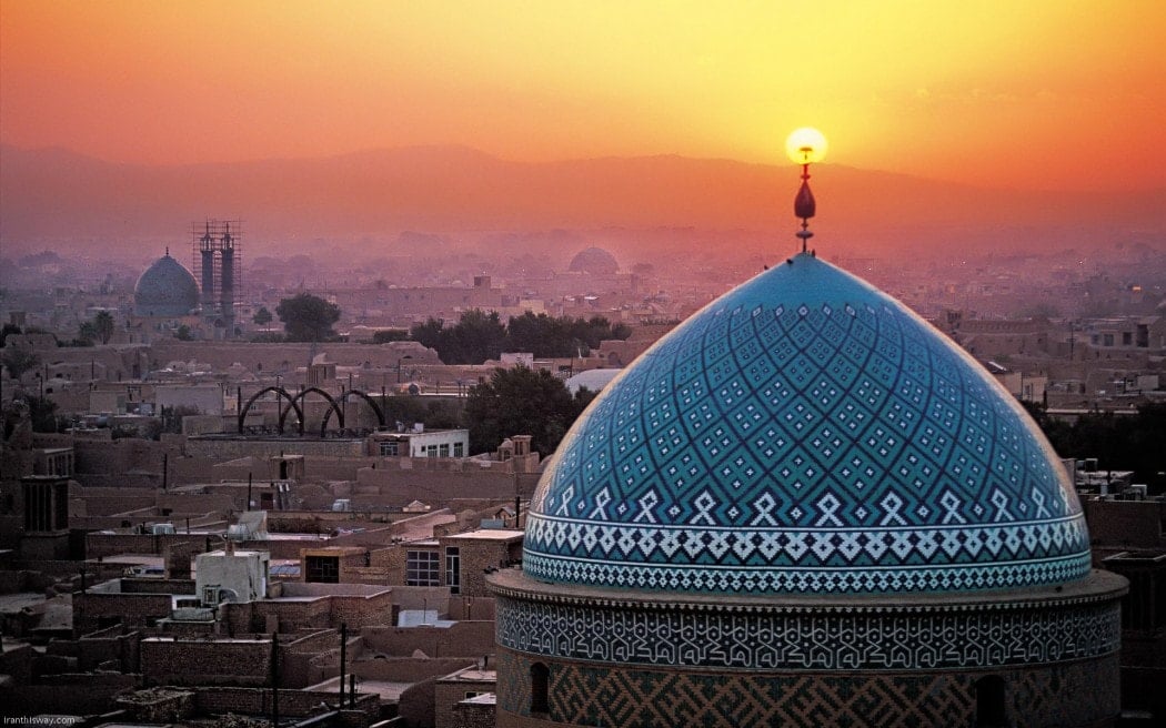 The Blue Mosque in Yazd