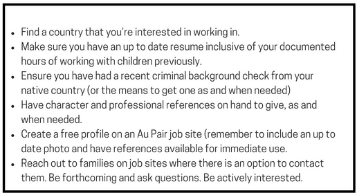 Travel the World as an Au Pair Travel the world as an Au Pair