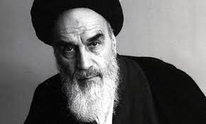 A picture of Ayatollah Khomeini