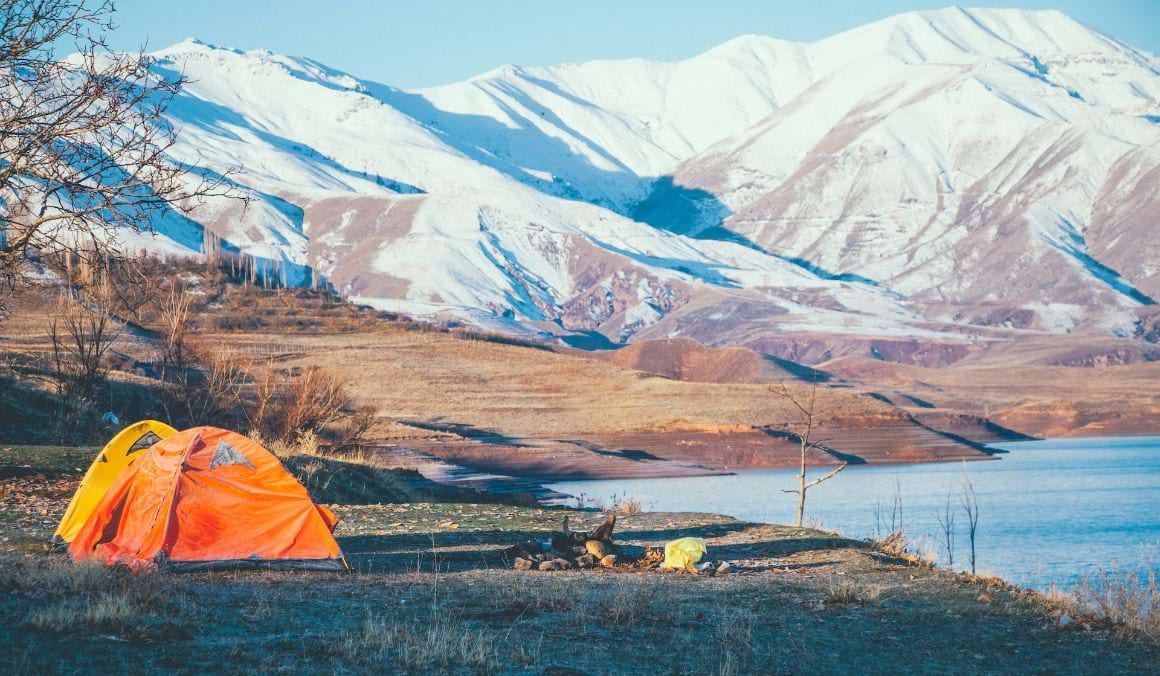 Camping in Iran