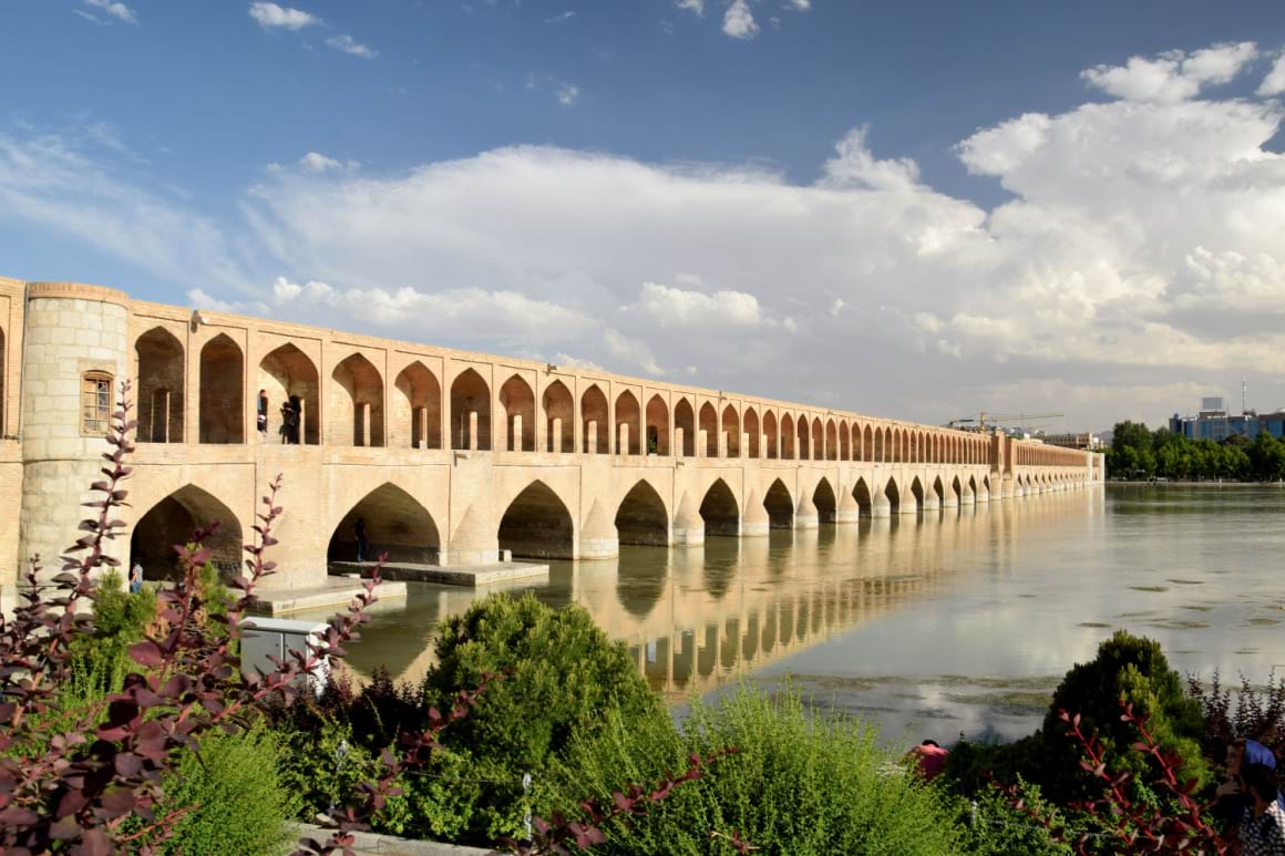 Visiting Esfahan - another common place to visit on Iran's backpacking trail