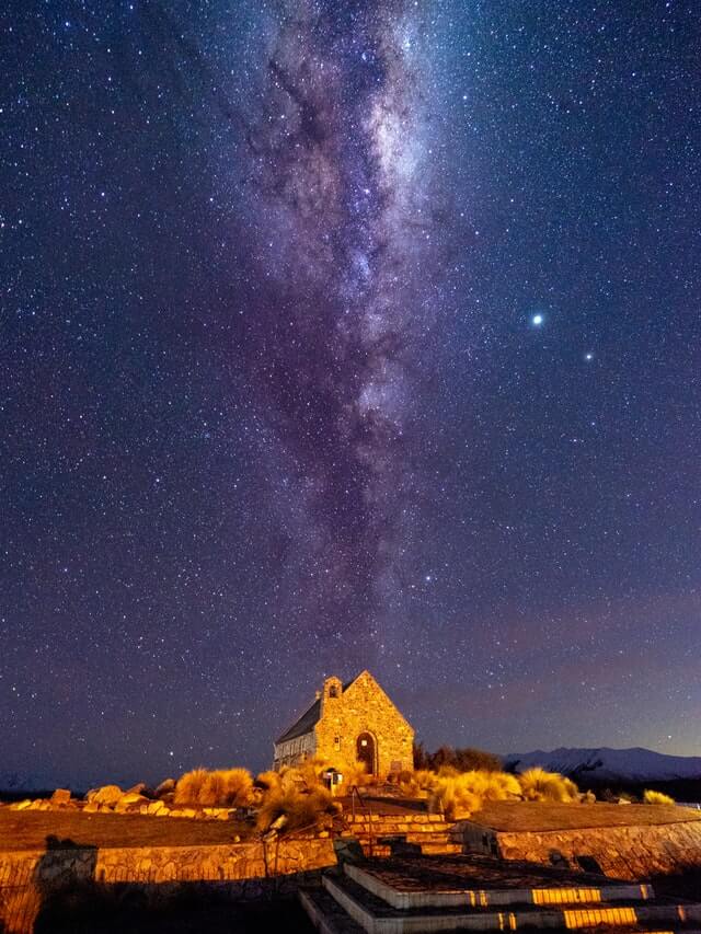 Church of the Good Sheperd, Lake Tekapo, under the Milky Way