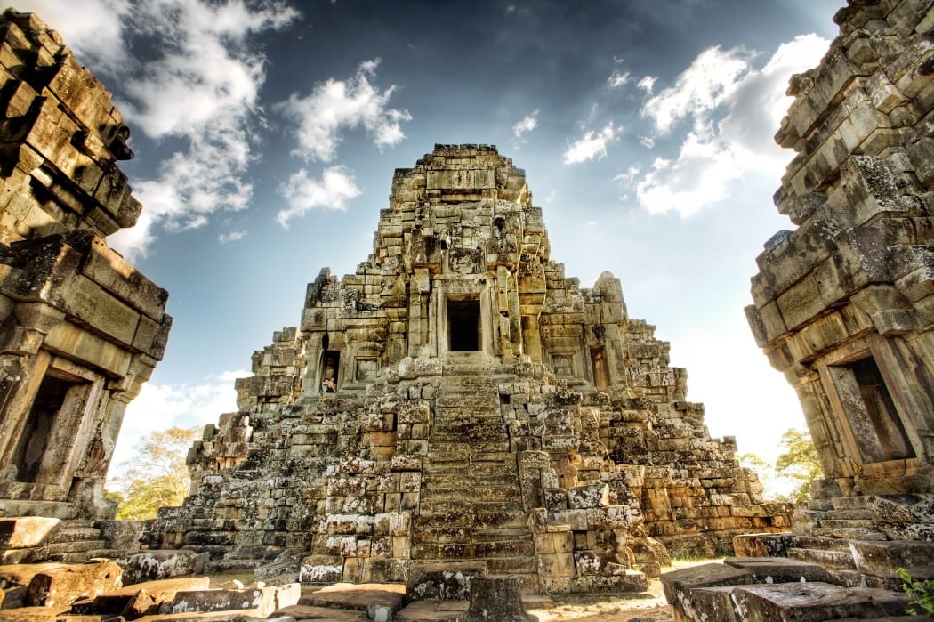 The ruins of Angkor Wat