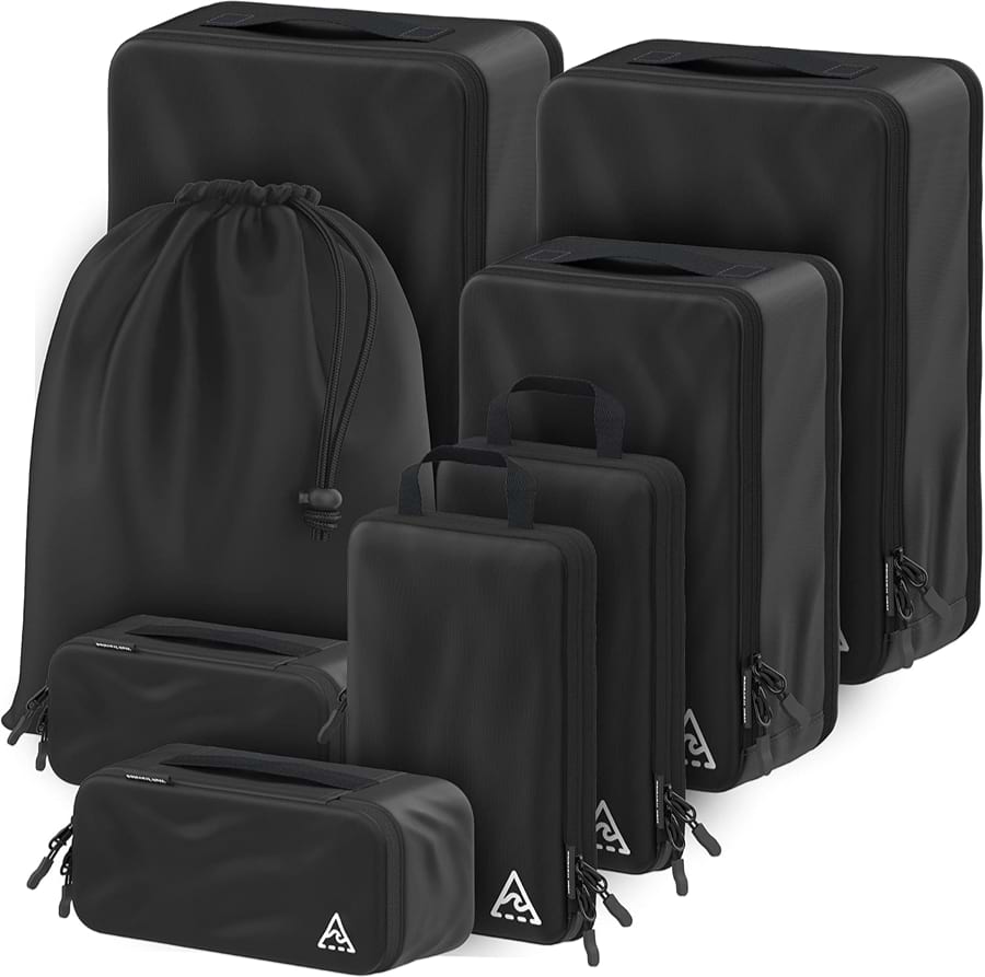 well traveled compression packing cubes