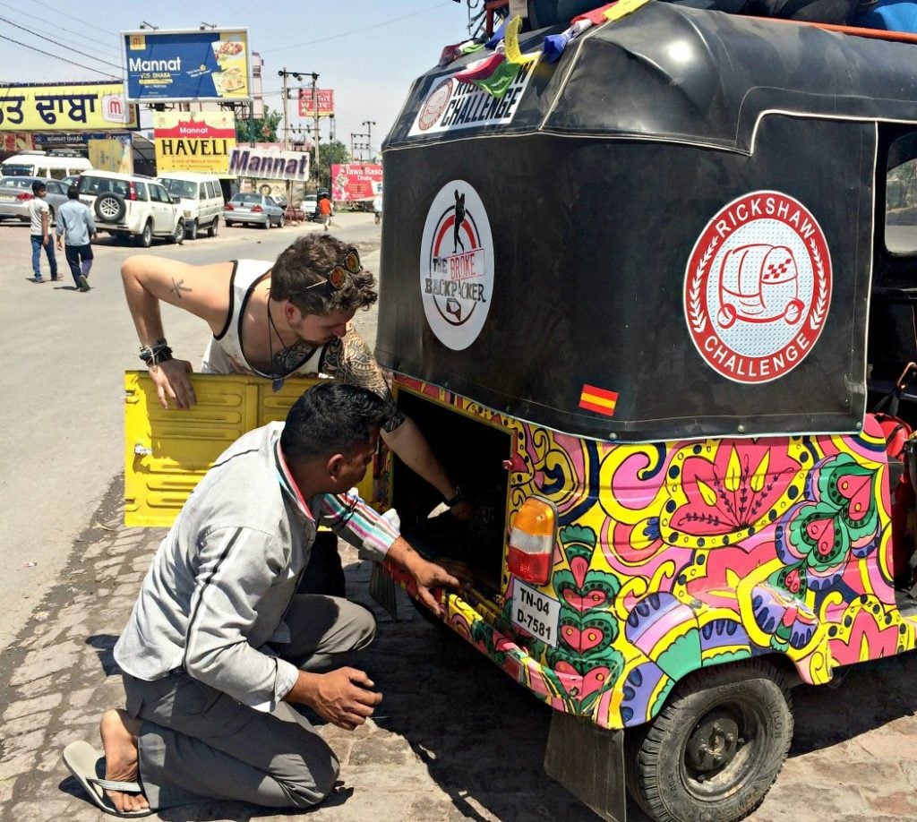 rickshaw race