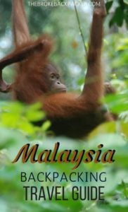 Malaysia Backpacking Travel Guide PIN