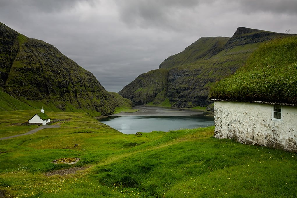 Faroe Islands lake