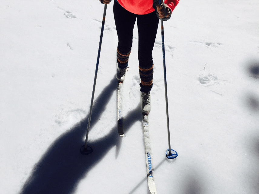 outdoor fitness-ski