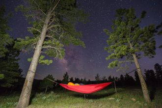 star gazing in Hammock