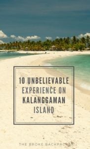 Experience in Kalanggaman Island PIN
