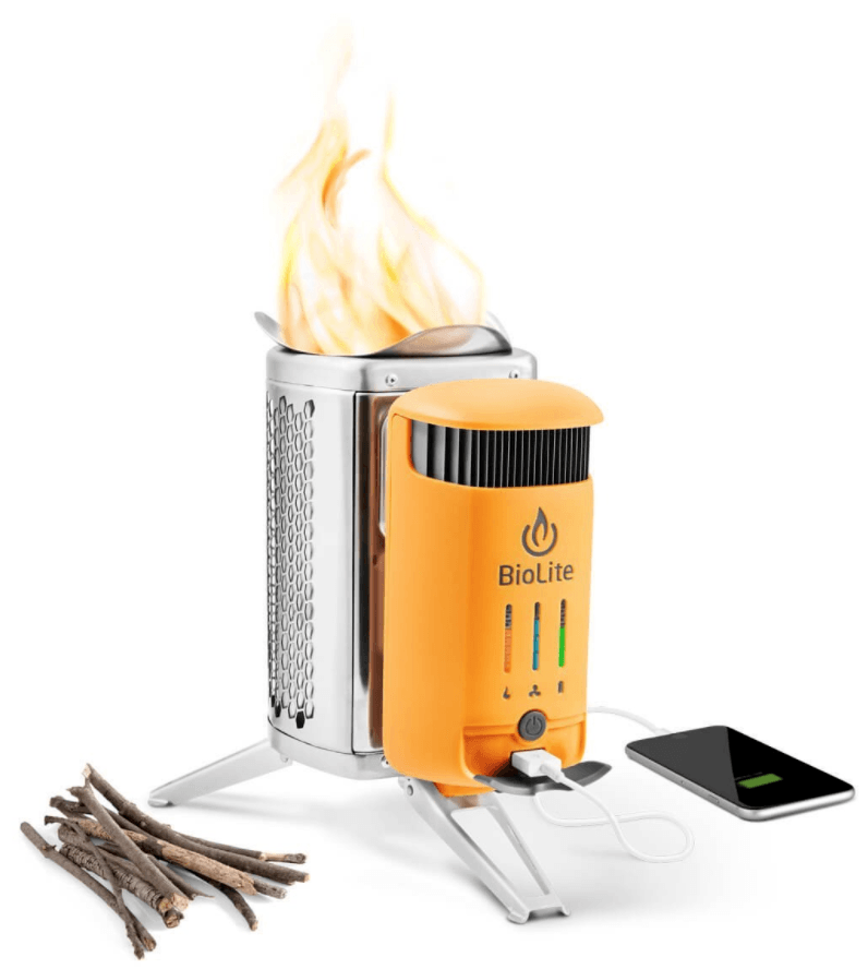 best wood burning backpacking stove - biolite camp stove 2