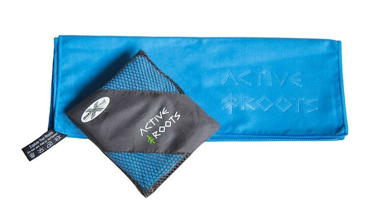 Active Roots microfiber travel towel - a gift for all interstellar hitchhikers