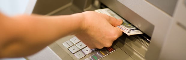 ATM for cash withdrawal while travelling