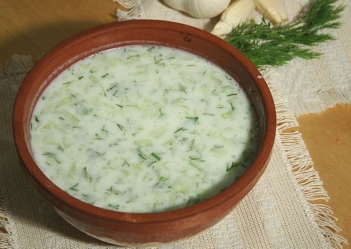 bulgarian food cucumber soup