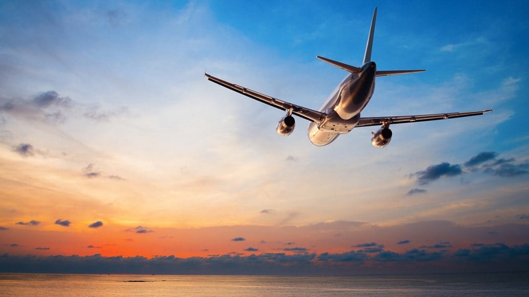 A cheap flight overseas