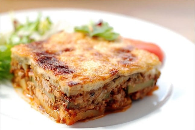 bulgarian food moussaka