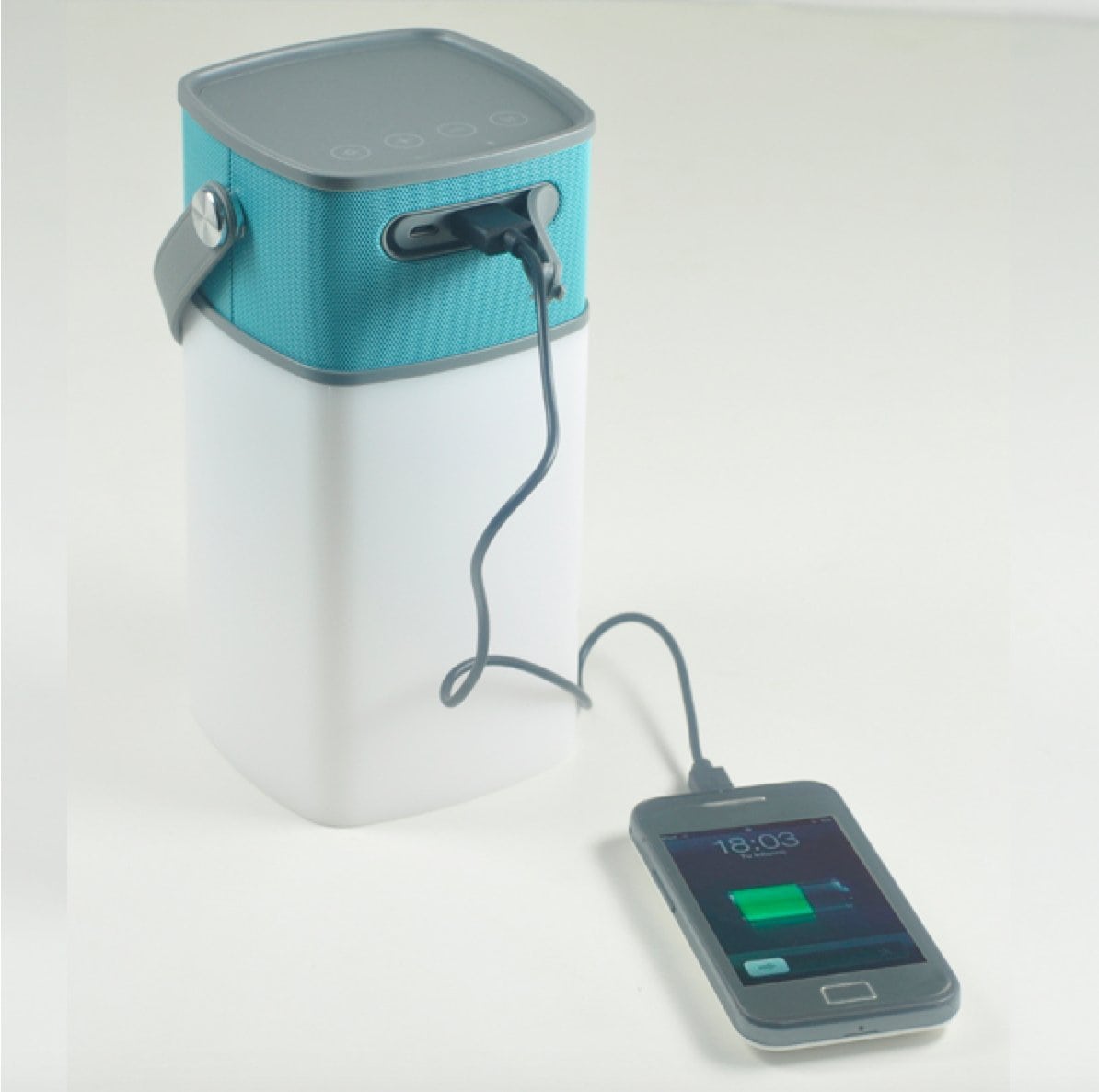 Waterproof Bluetooth Speaker with Outdoor Camping Lamp