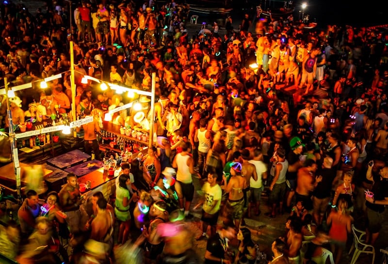Sleeping at Parties on Koh Phangan