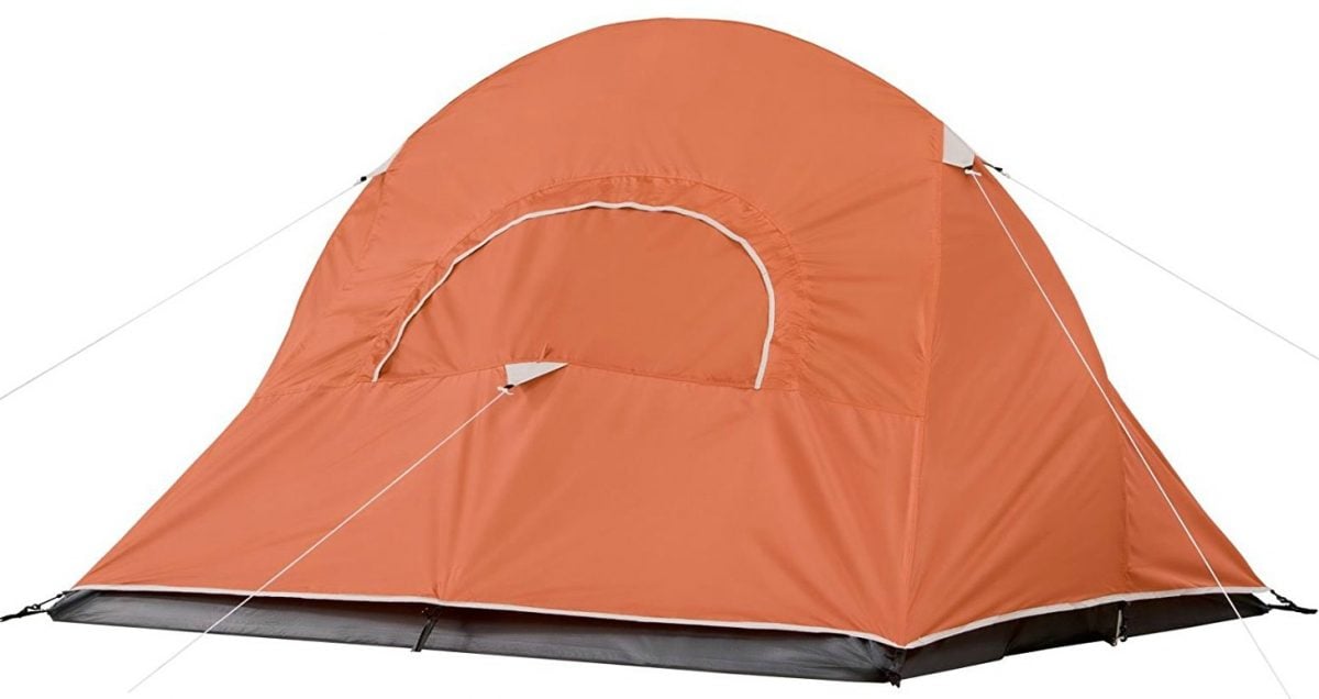 Coleman hooligan motorcycle tent