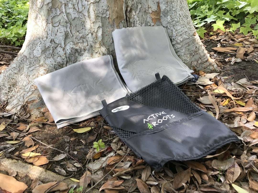 Active Roots microfiber travel towel