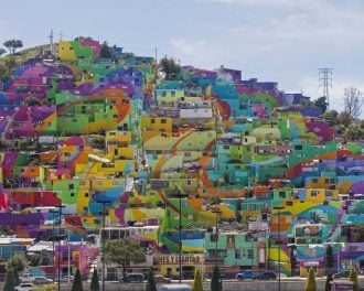 amazing colorful barrio