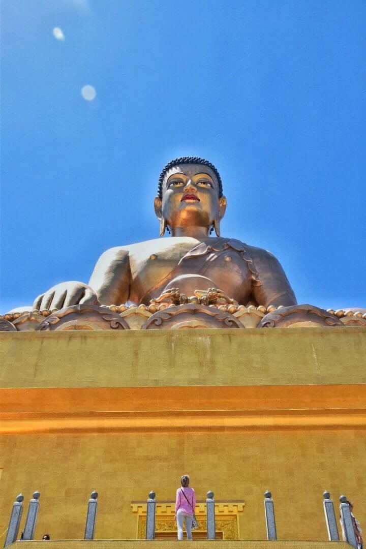 travel to Bhutan Buddha point timphu