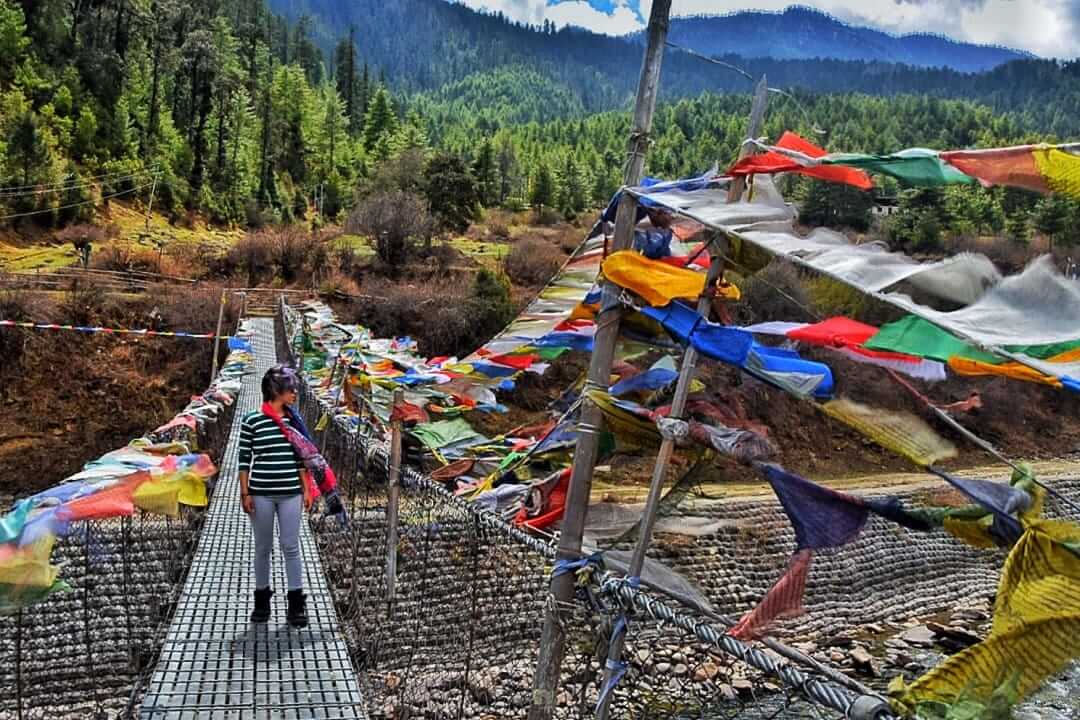 travel to Bhutan bridge in bhutan