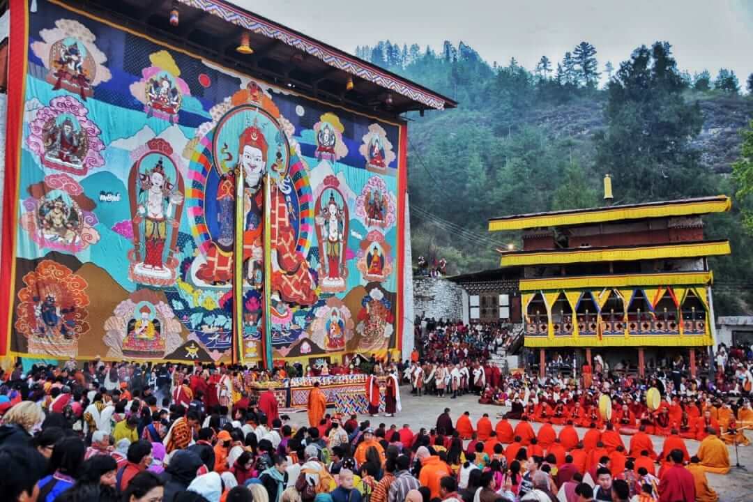 travel to Bhutan paro festival bhutan
