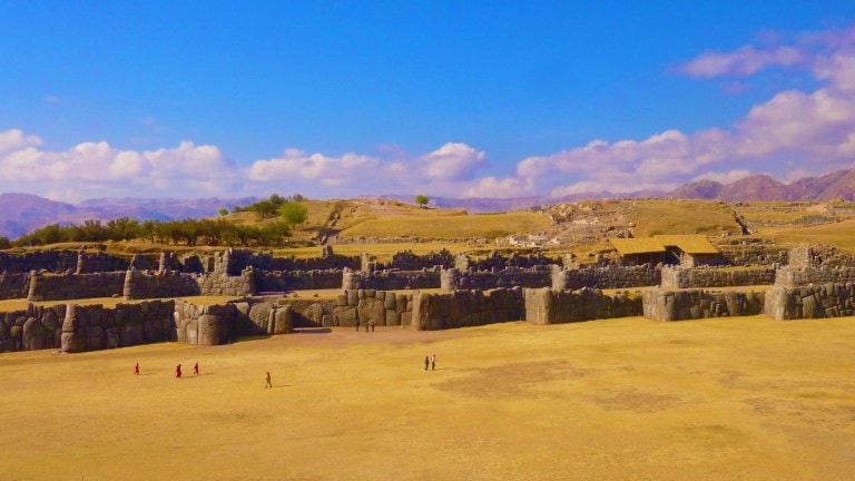 Sacsayhuaman - an Inca site near Cusco in Peru