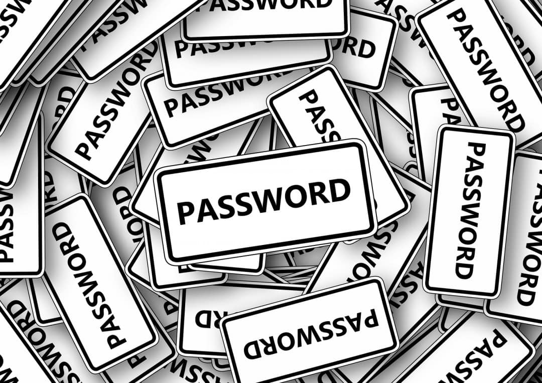 Passwords to avoid digital security issues