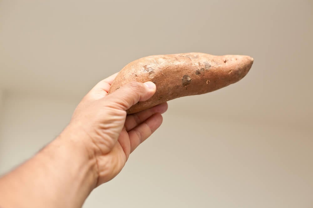 Sweet potato - staple food in Tahiti