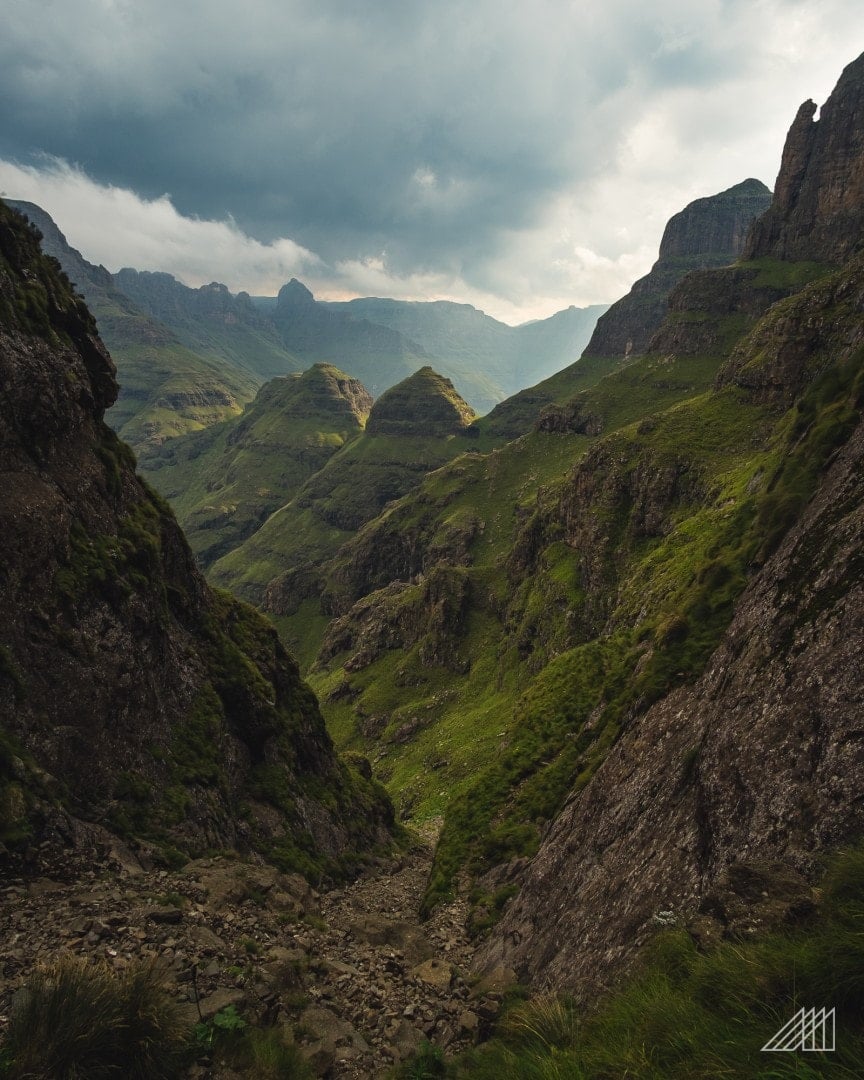 Wilderness hiking Drakensberg South Africa