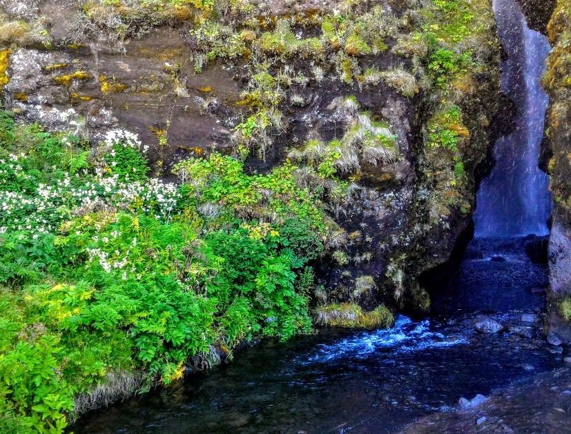 A look inside the hidden waterfall of Gljúfrabúi