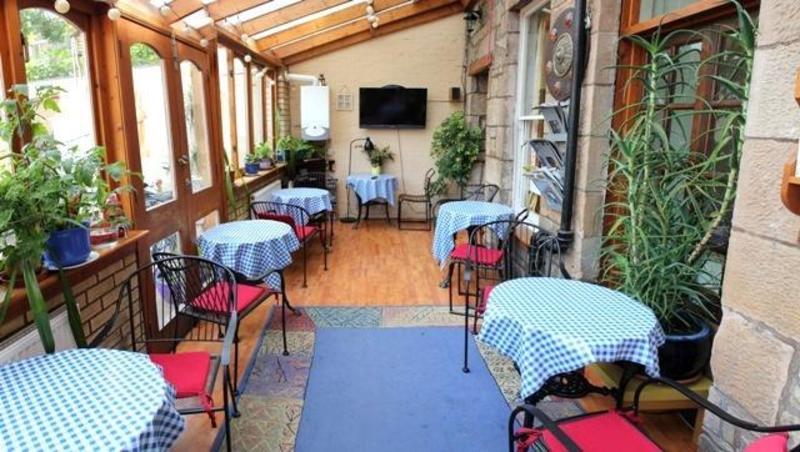 Argyle Backpackers conservatory- one of the Best Hostels in Edinburgh. 