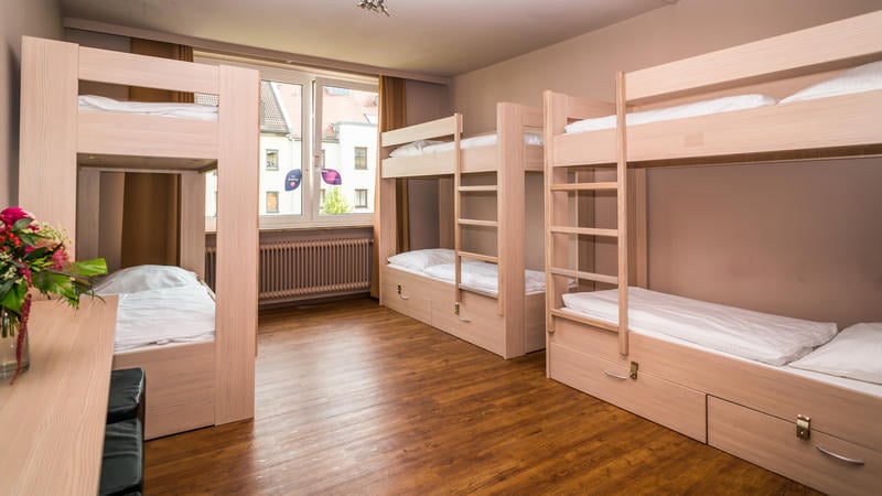 Simple and clean dorm at the Stay Hostel Munich City