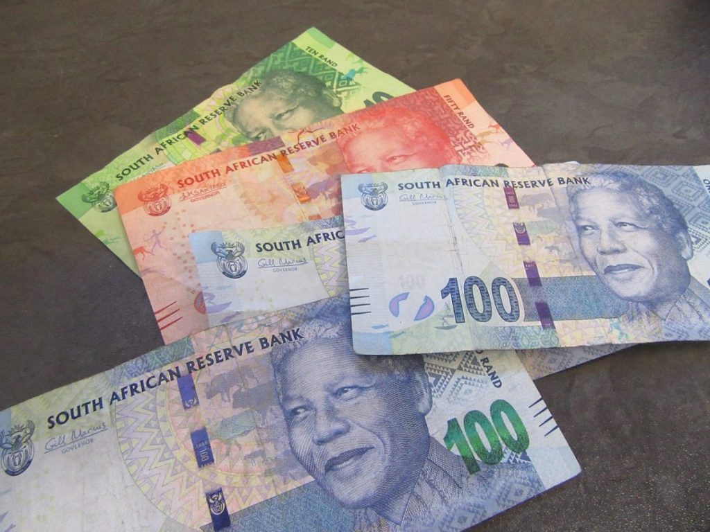 money in south africa