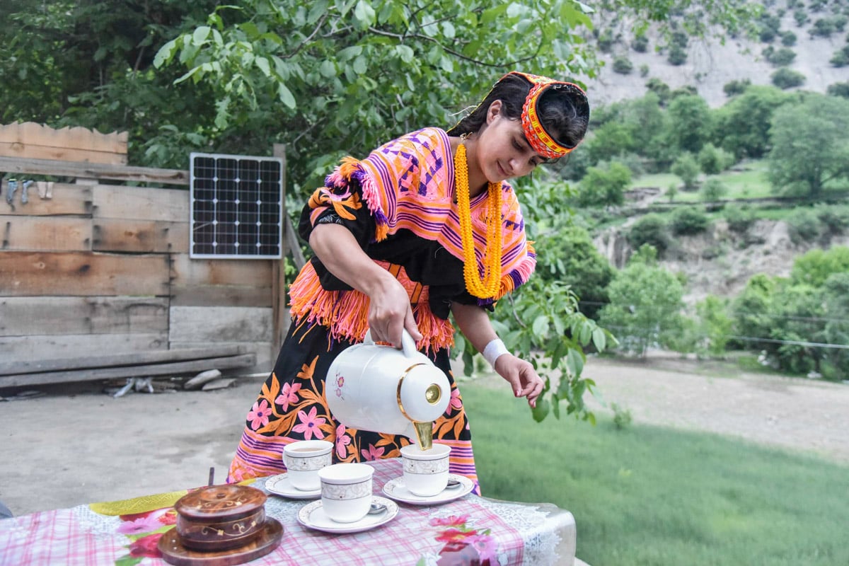 Beautiful kalash people