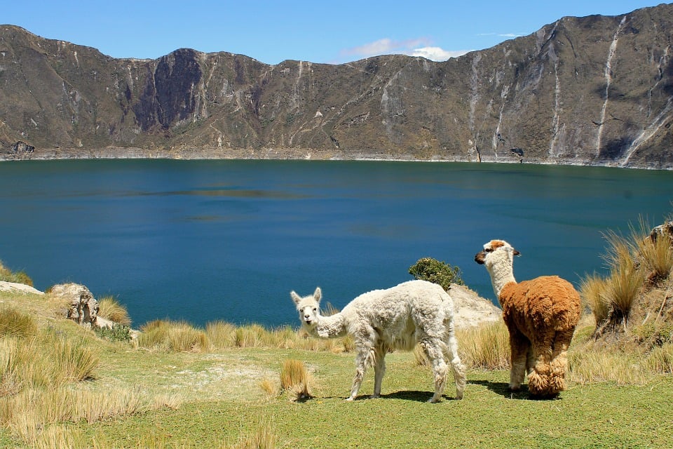 Camping in Peru on the Quilotoa Loop trek