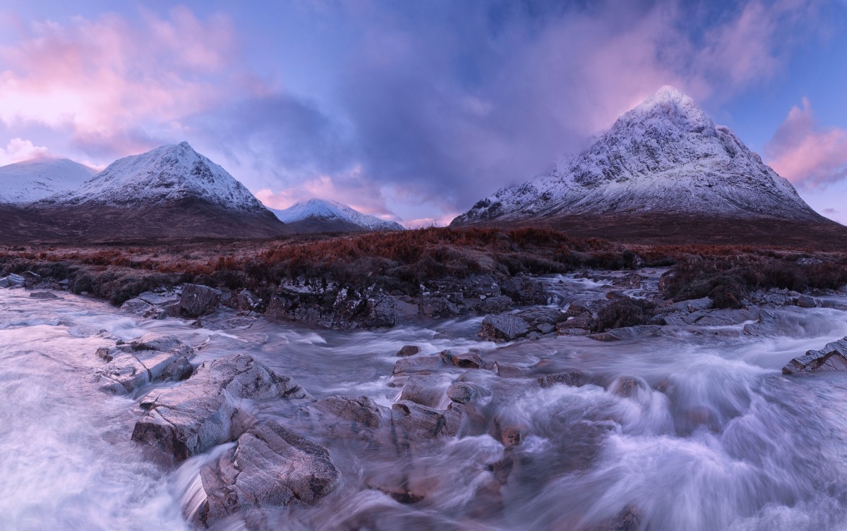backpacking Scotland in the winter